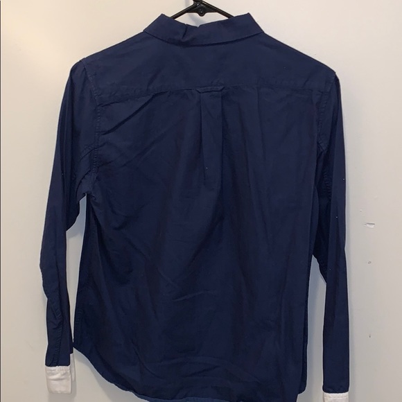 NWOT GAP Navy Button Down - Picture 4 of 4
